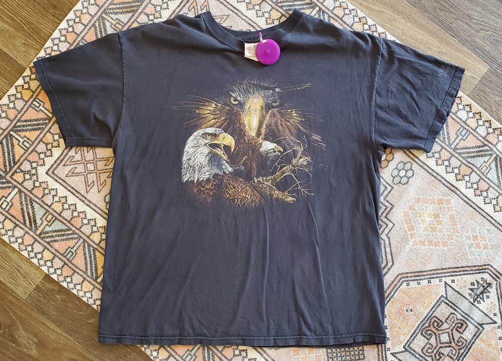 Vintage Y2K Soaring Eagle Casino Nature Shirt XL